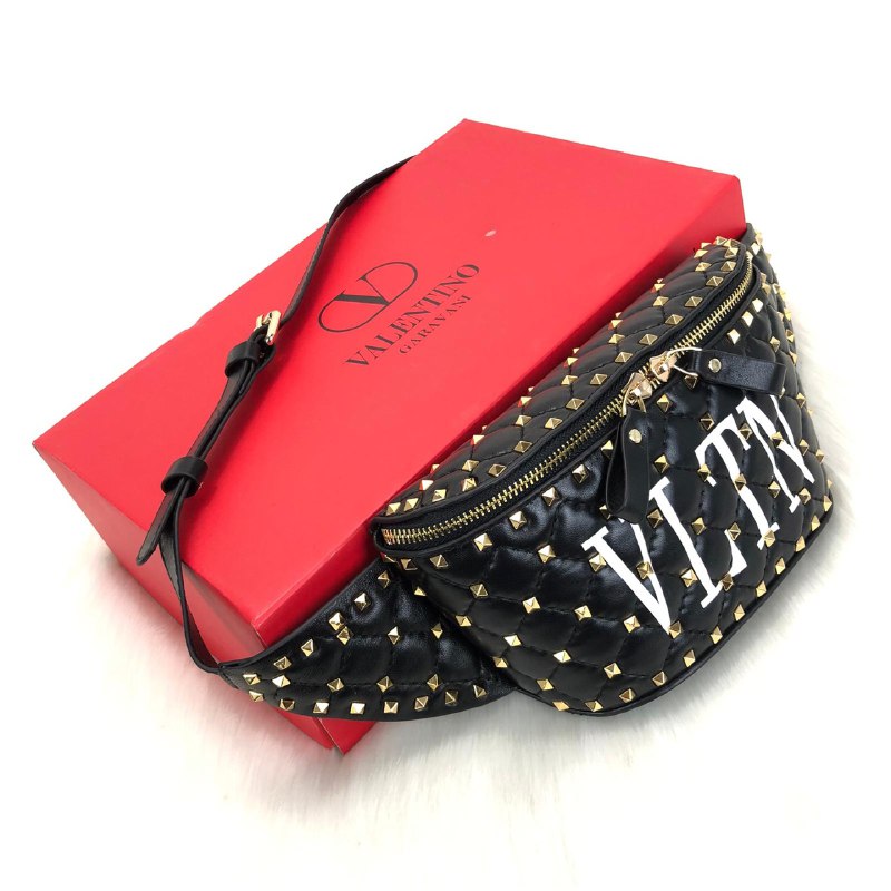 Valentino Rockstud Spike Belt Bag 